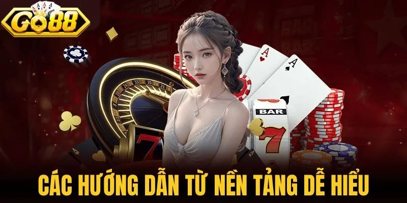 Các hướng dẫn từ nền tảng dễ hiểu