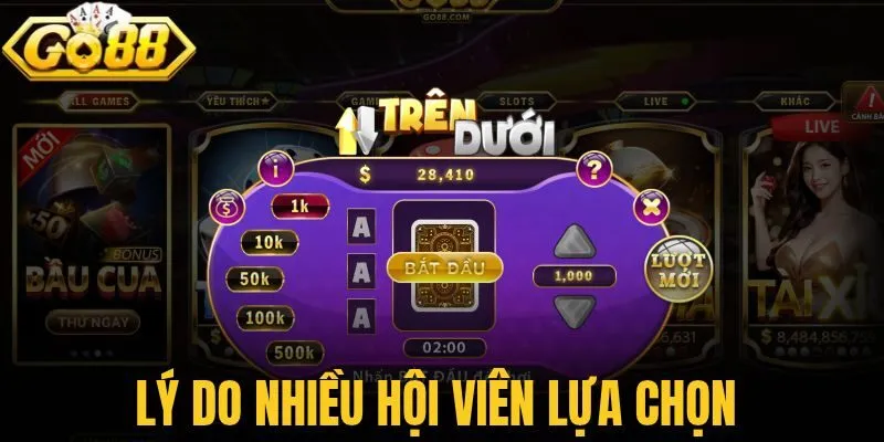 Lý do nhiều hội viên lựa chọn tham gia sân chơi này