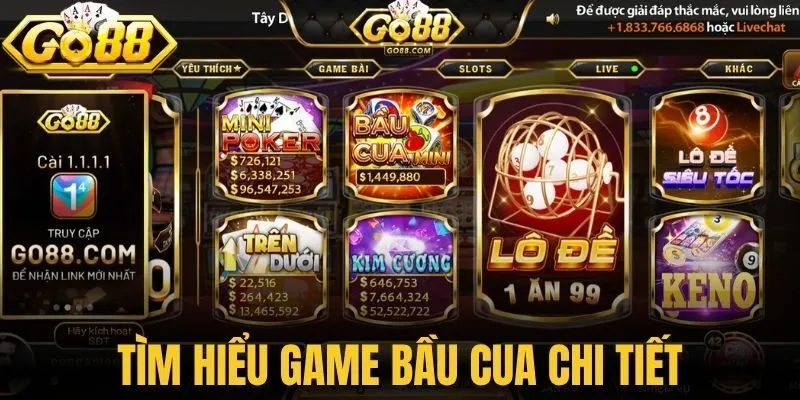 Tìm hiểu game bầu cua chi tiết